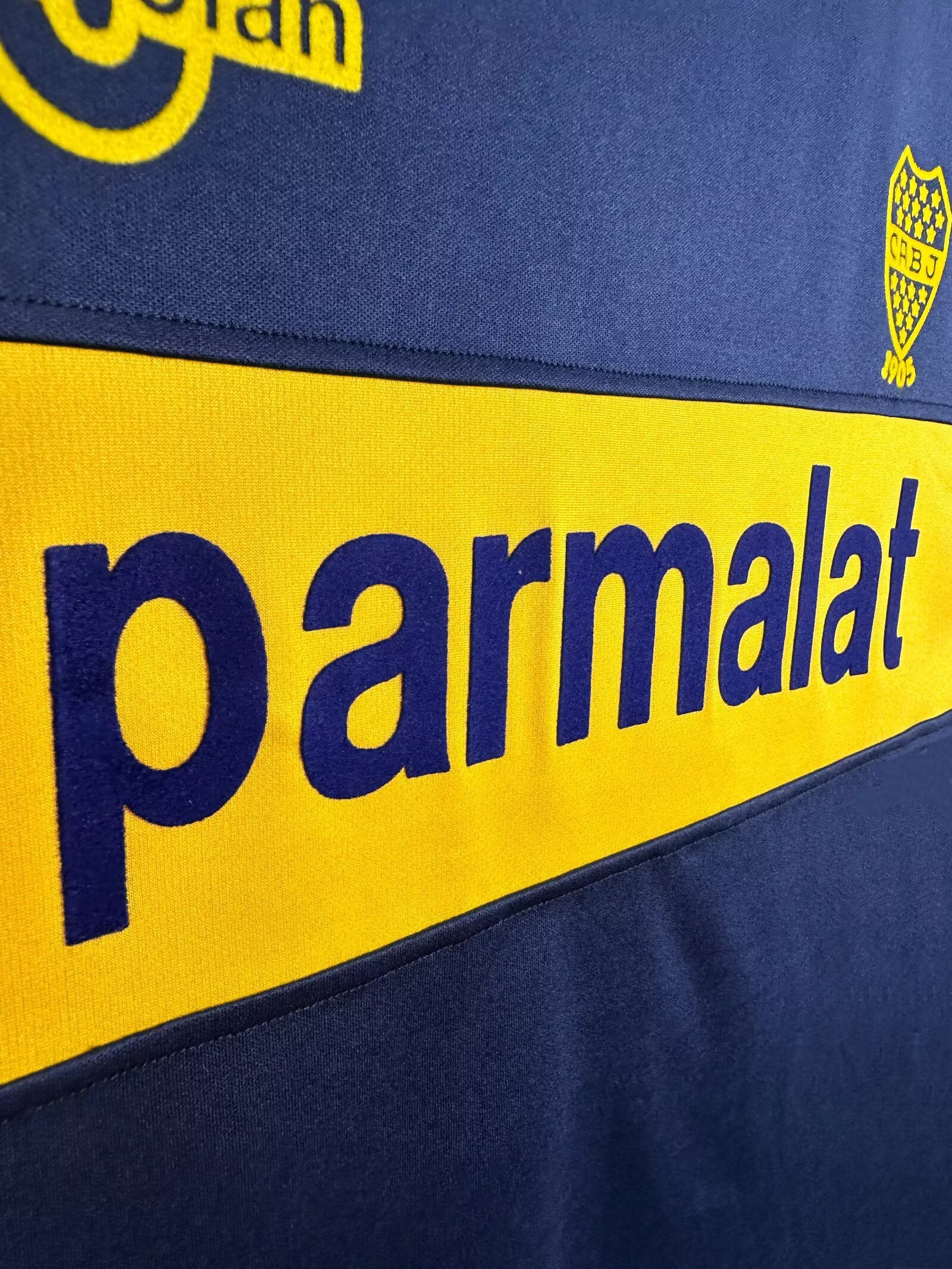 93-95 Boca Juniors Home Retro Jersey - Image 6