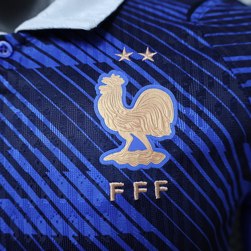 2026 France Home Player Long Sleeve Jersey - Image 3