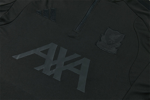 26-27 Liverpool Black Training Suit - Image 7