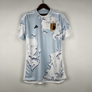 2023 Belgium Blue and White Jersey
