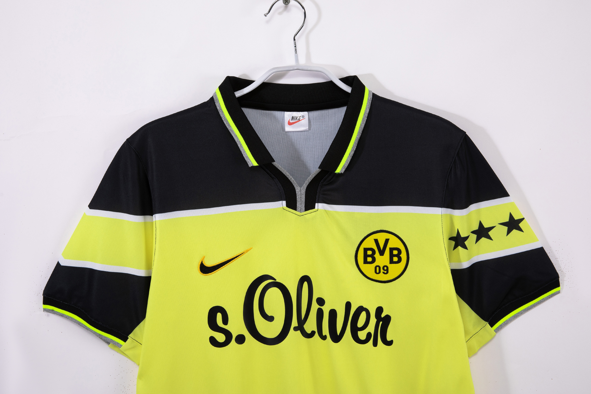 97-98 Dortmund Home Retro Jersey - Image 2