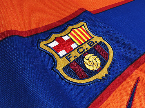 98-99 Barcelona Third Retro Jersey - Image 5
