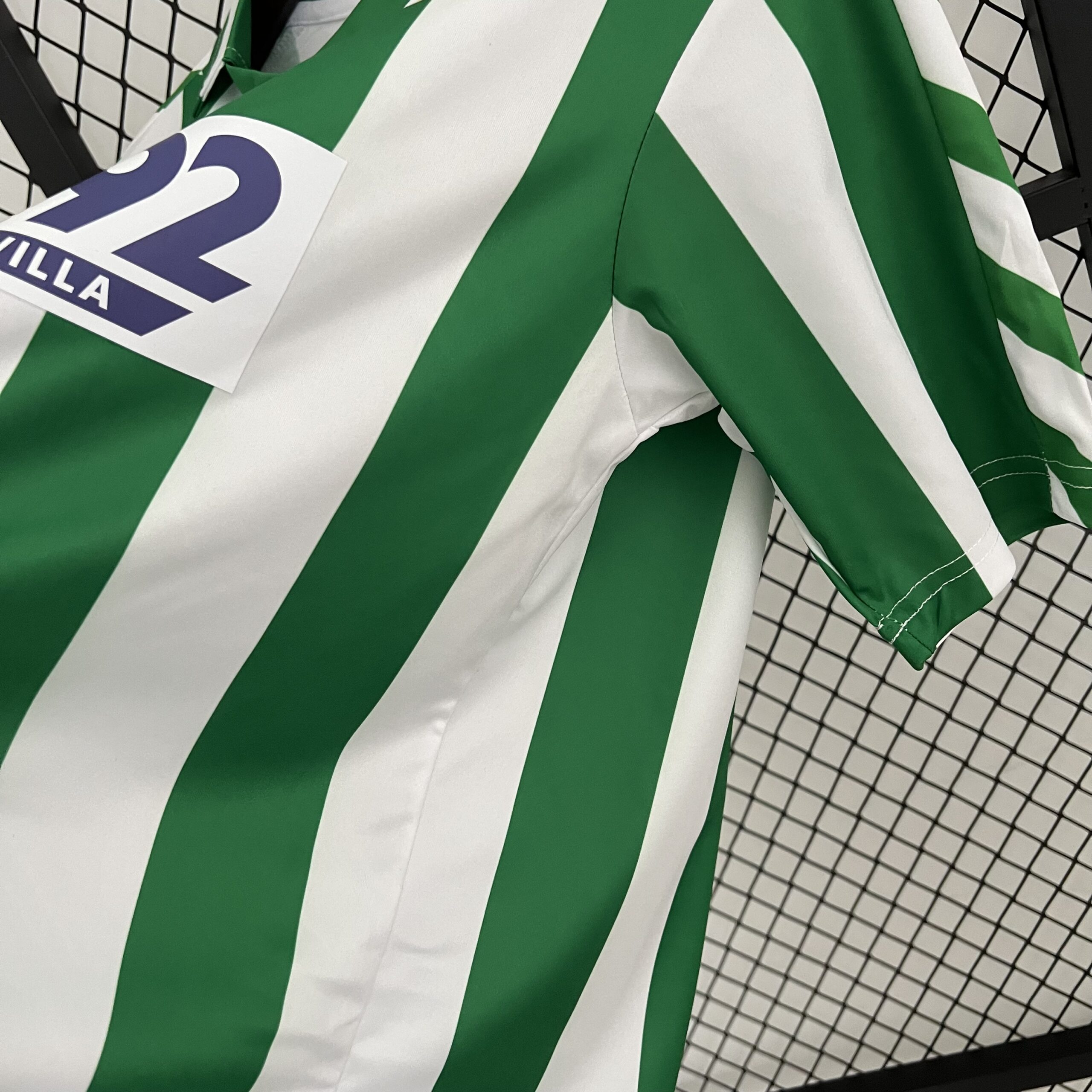 1988-89 Real Betis Home Retro Jersey - Image 6