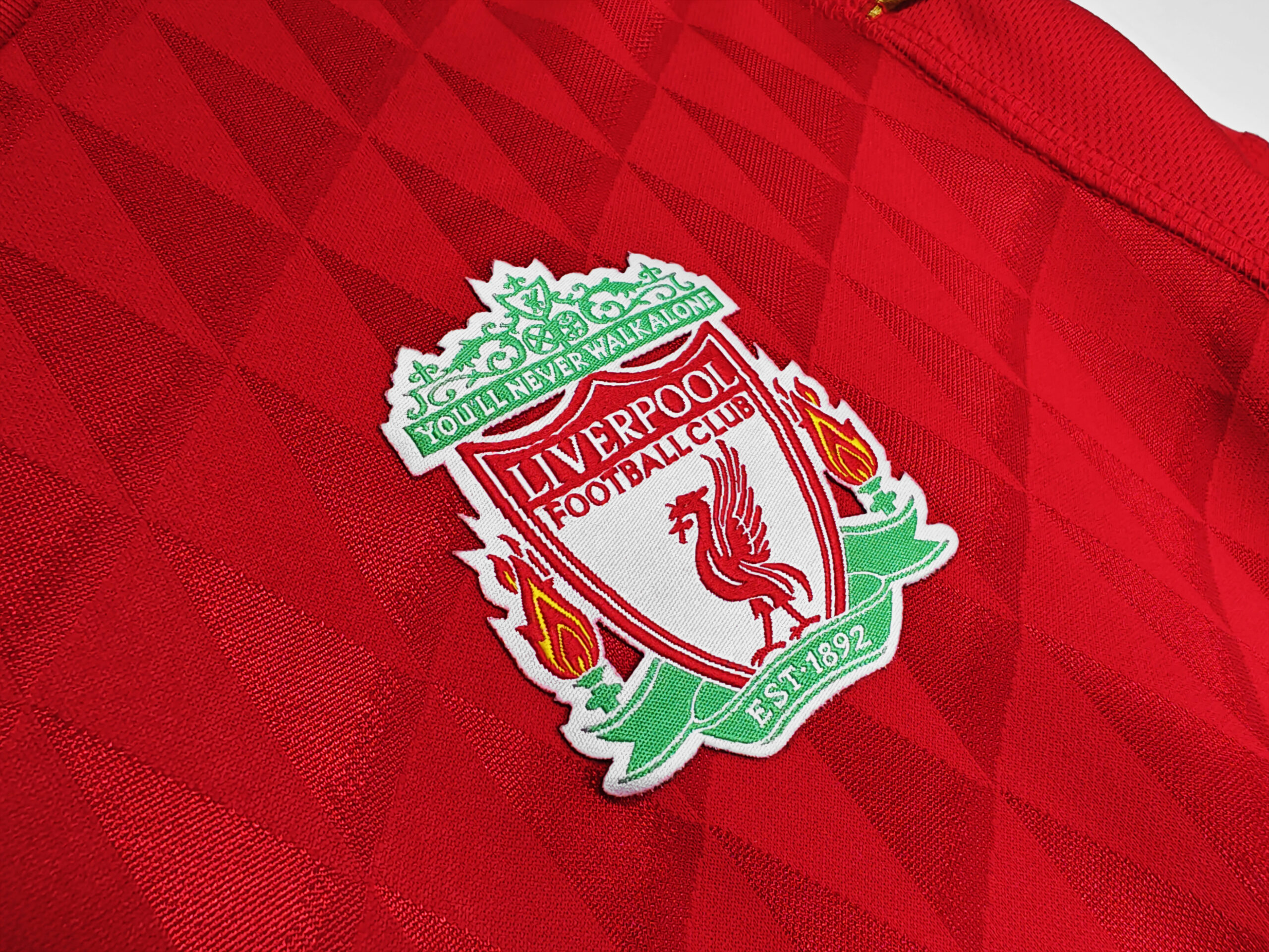 10-11 Liverpool Home Long Sleeve Retro Jersey/10-11 - 图片 3