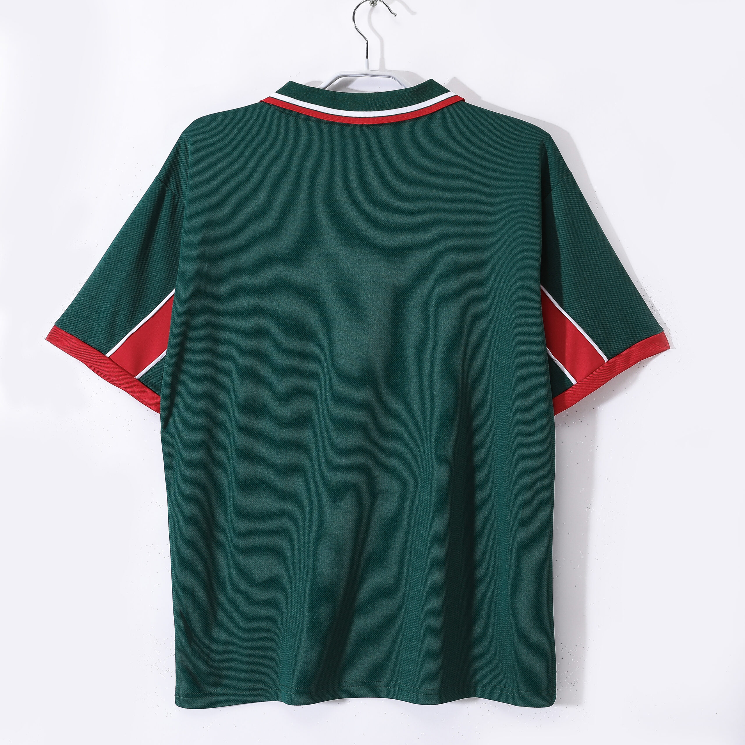 1998 Morocco Green Retro Jersey - Image 8