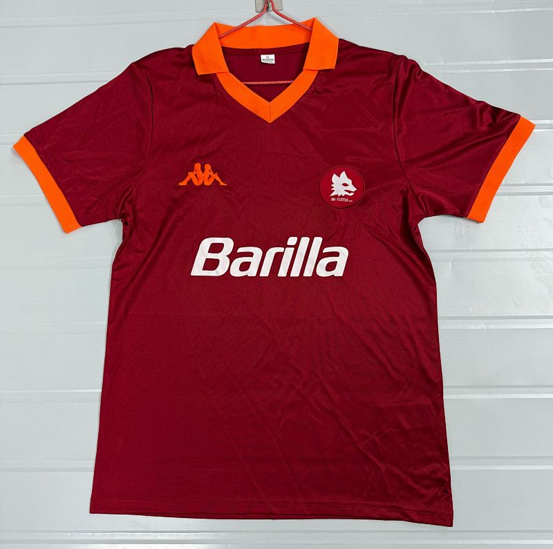 85-86 Roma Home Retro Jersey