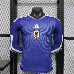 2026 Japan Home Player Long Sleeve Jersey