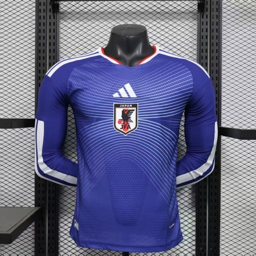 2026 Japan Home Player Long Sleeve Jersey