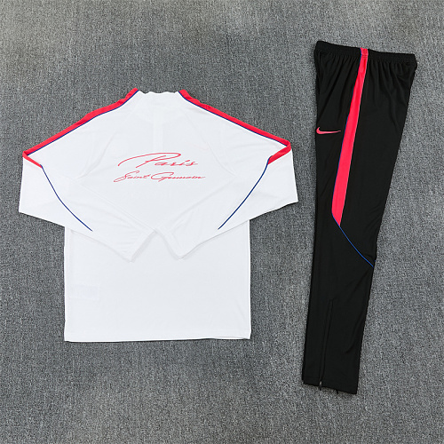 26-27 PSG White Training Suit - Image 5