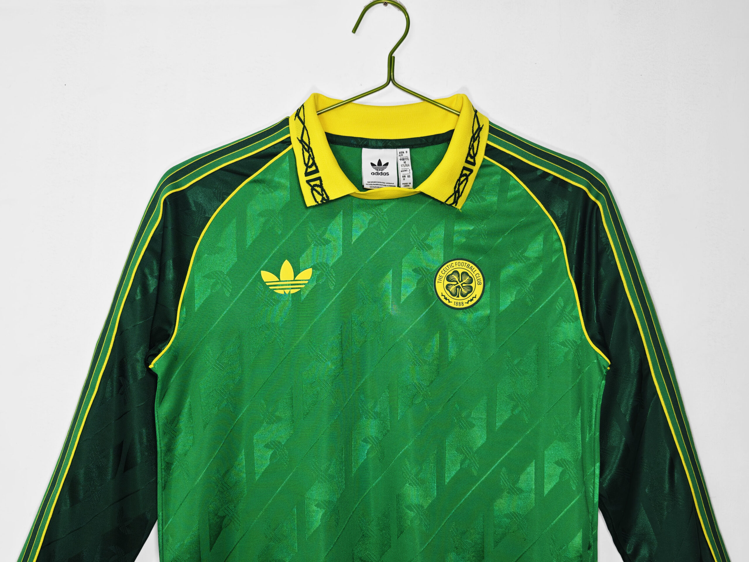 Celtic 138 Years Jersey Long Sleeve Retro Jersey - Image 3
