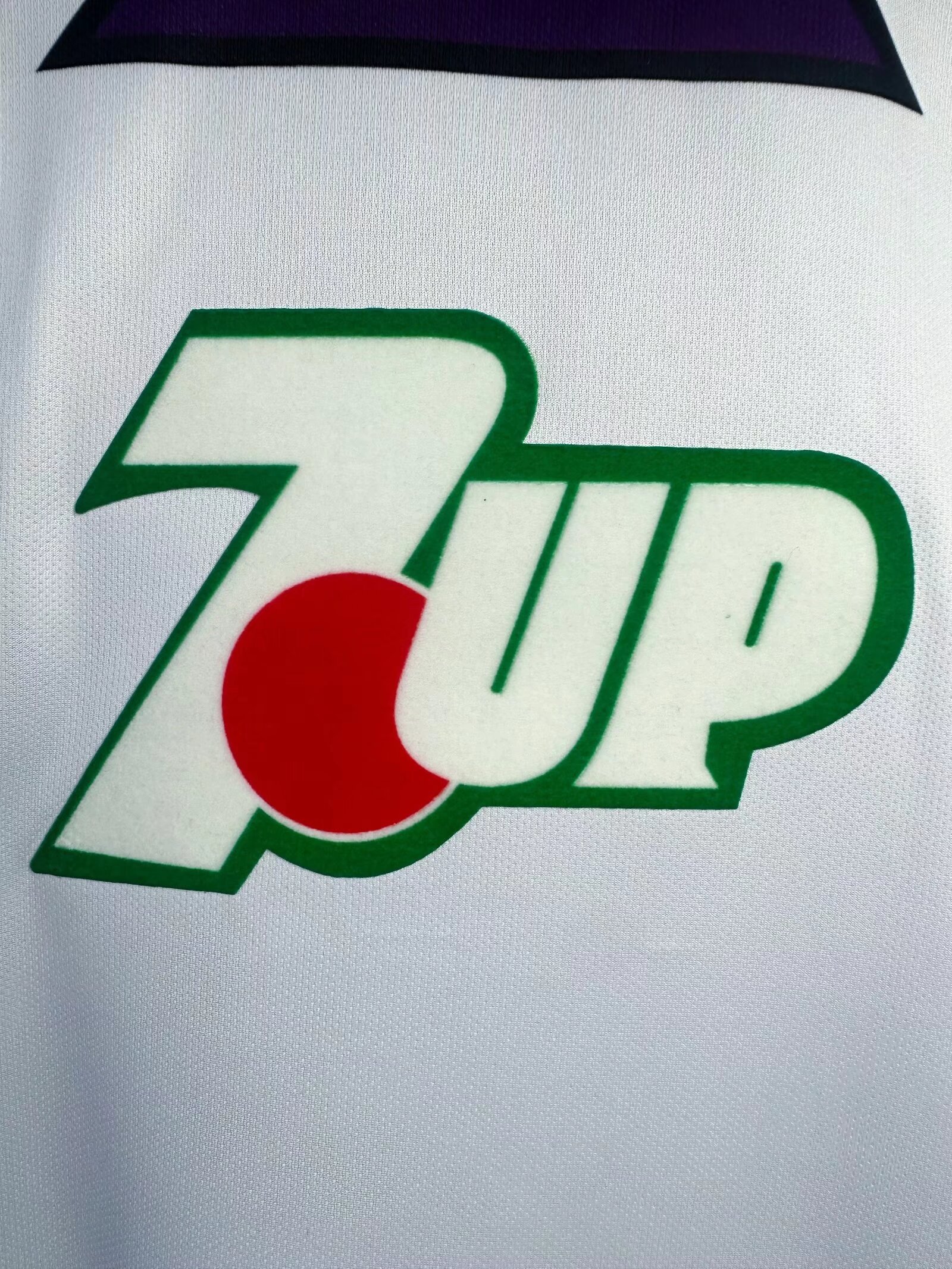 92-93 Fiorentina Away Long Sleeve Retro Jersey - Image 7