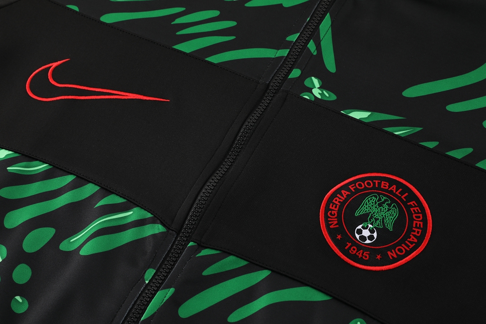 2024 Nigeria Green Jacket Tracksuit - Image 5