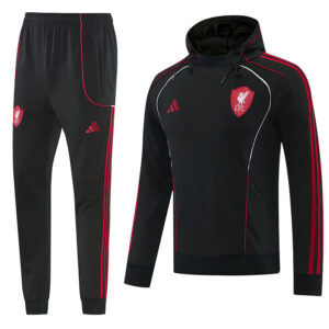 26-27 Liverpool Black hoodie Suit