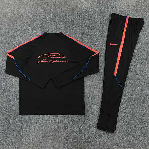 26-27 PSG Black Training Suit - Image 5