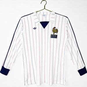 80-82 France Away Long Sleeve Jersey/80-82