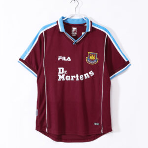 99-01 West Ham United Home Retro Jersey