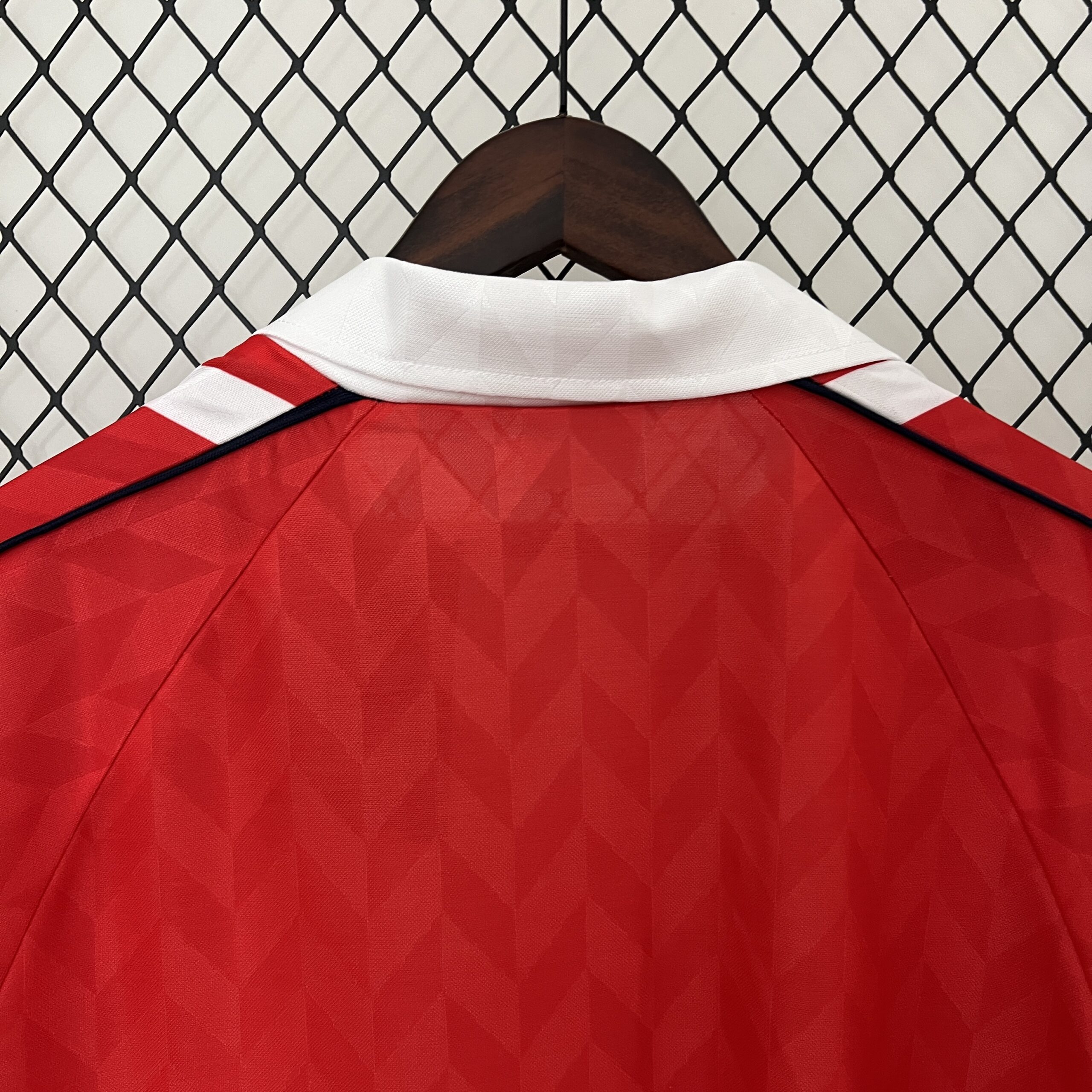 1988 Denmark Home Retro Jersey - Image 8