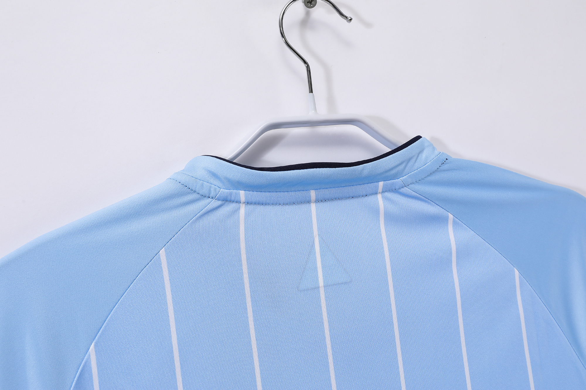 07-08 Manchester City Home Retro Jersey - Image 7