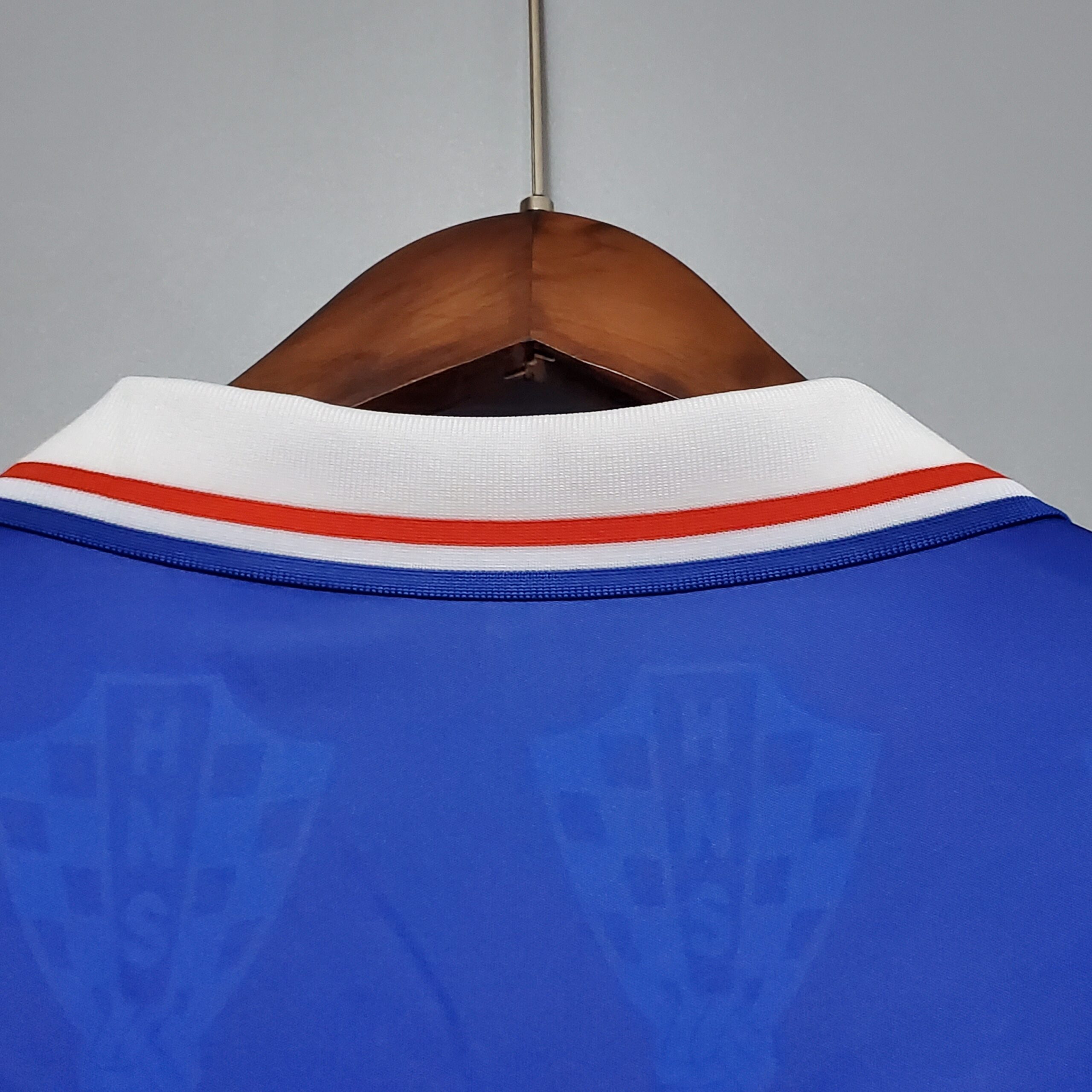 1998 Croatia Away Blue Retro Jersey - Image 4