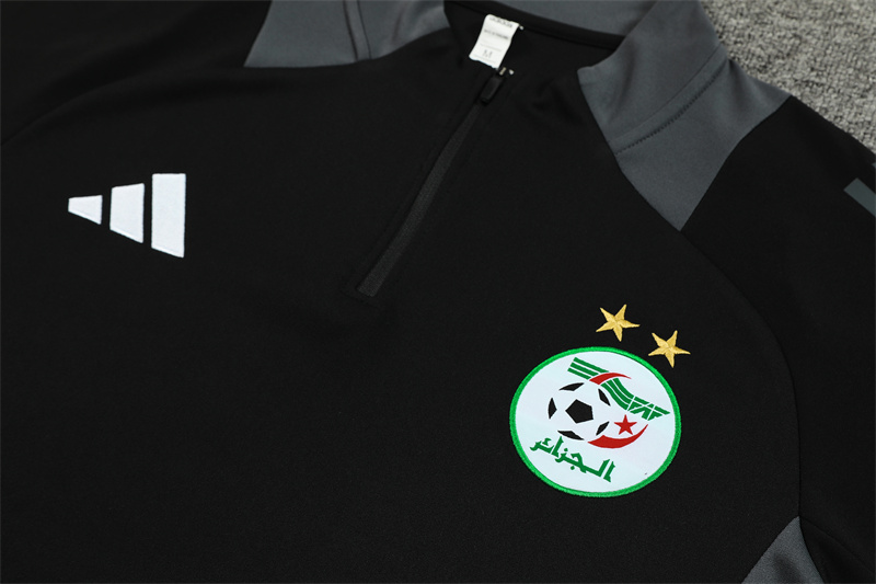 24-25 Algeria Black Training Suit - Image 5