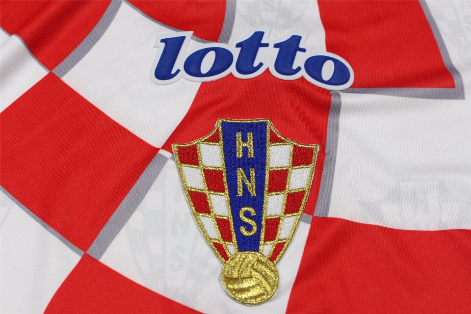 1998 World Cup Croatia Home Retro Jersey - Image 4