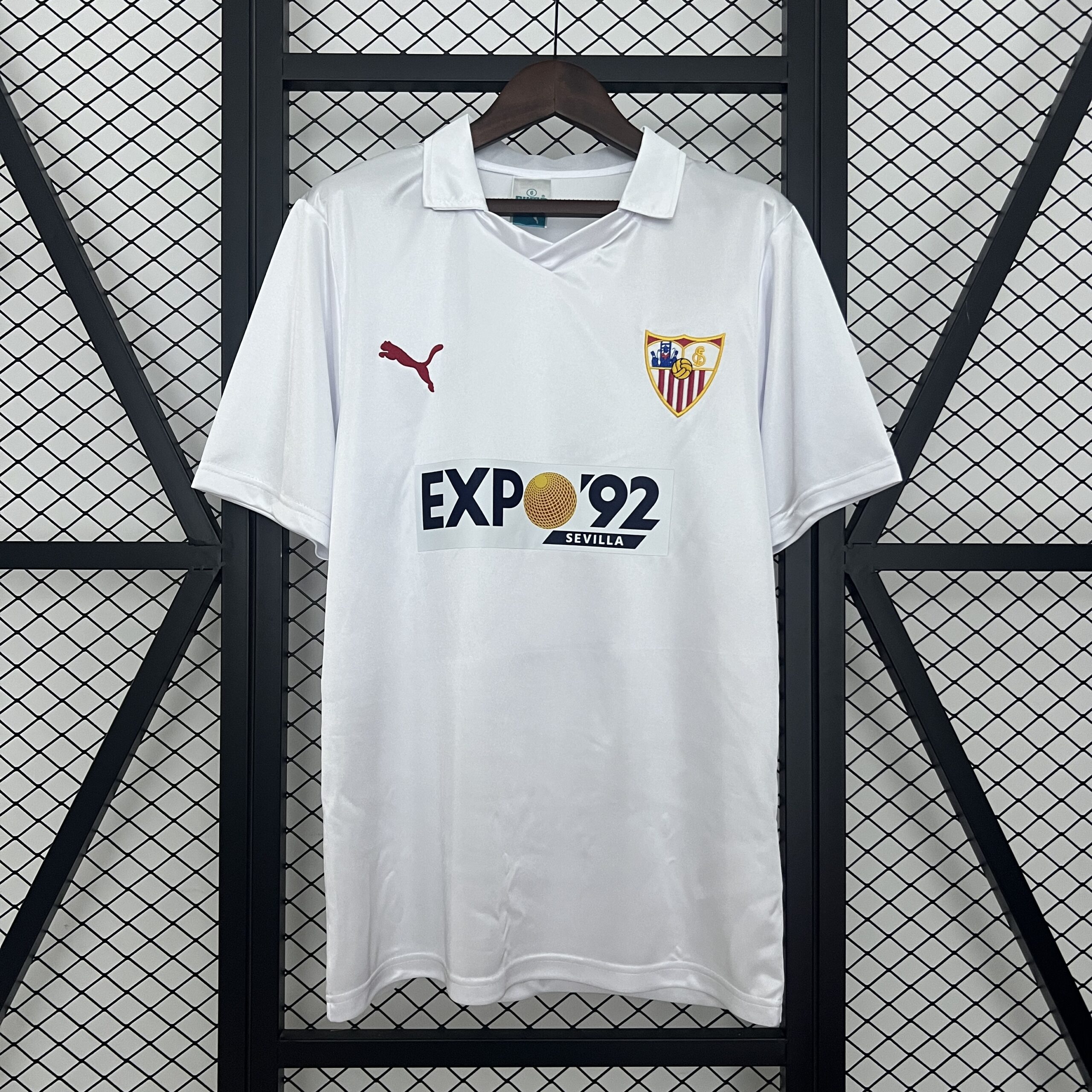 87-90 Sevilla Home Retro Jersey