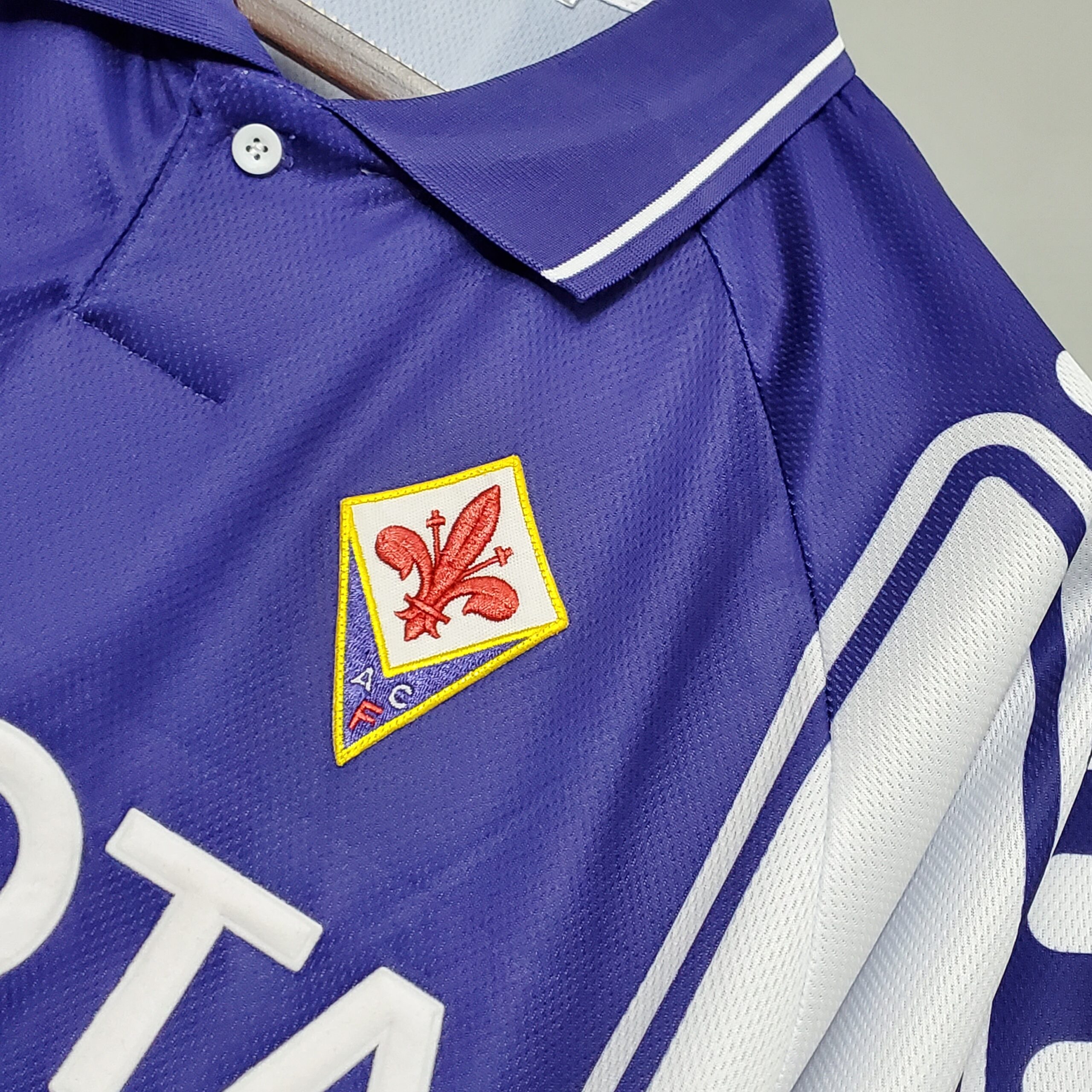99-00 Fiorentina Home Retro Jersey - Image 3