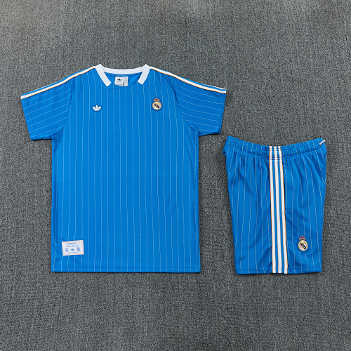 25-26 Real Madrid Short Sleeve Training Suit - Image 3