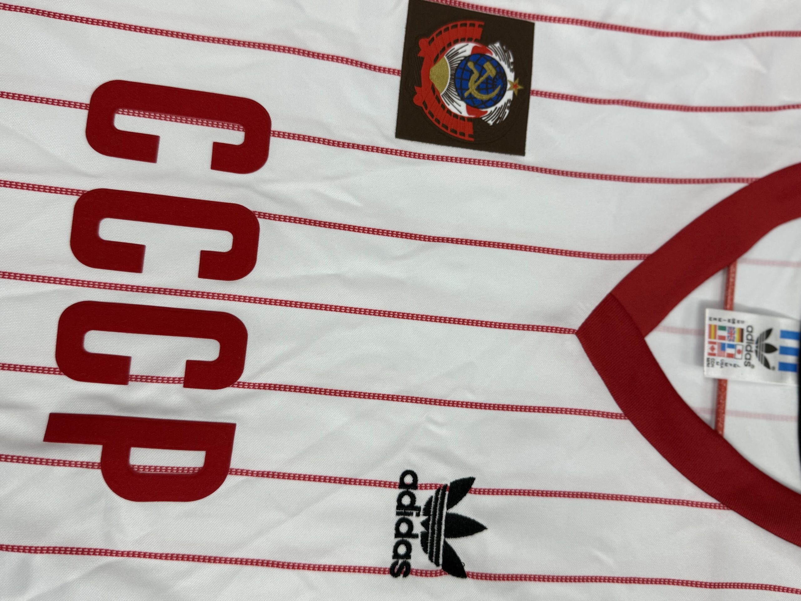 82-83 Soviet Away Retro Jersey/82-83 - Image 3