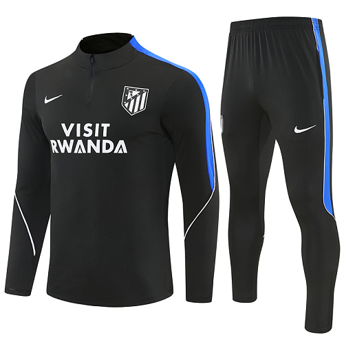 26-27 Atletico Madrid Black Training Suit