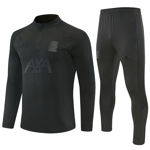 26-27 Liverpool Black Training Suit