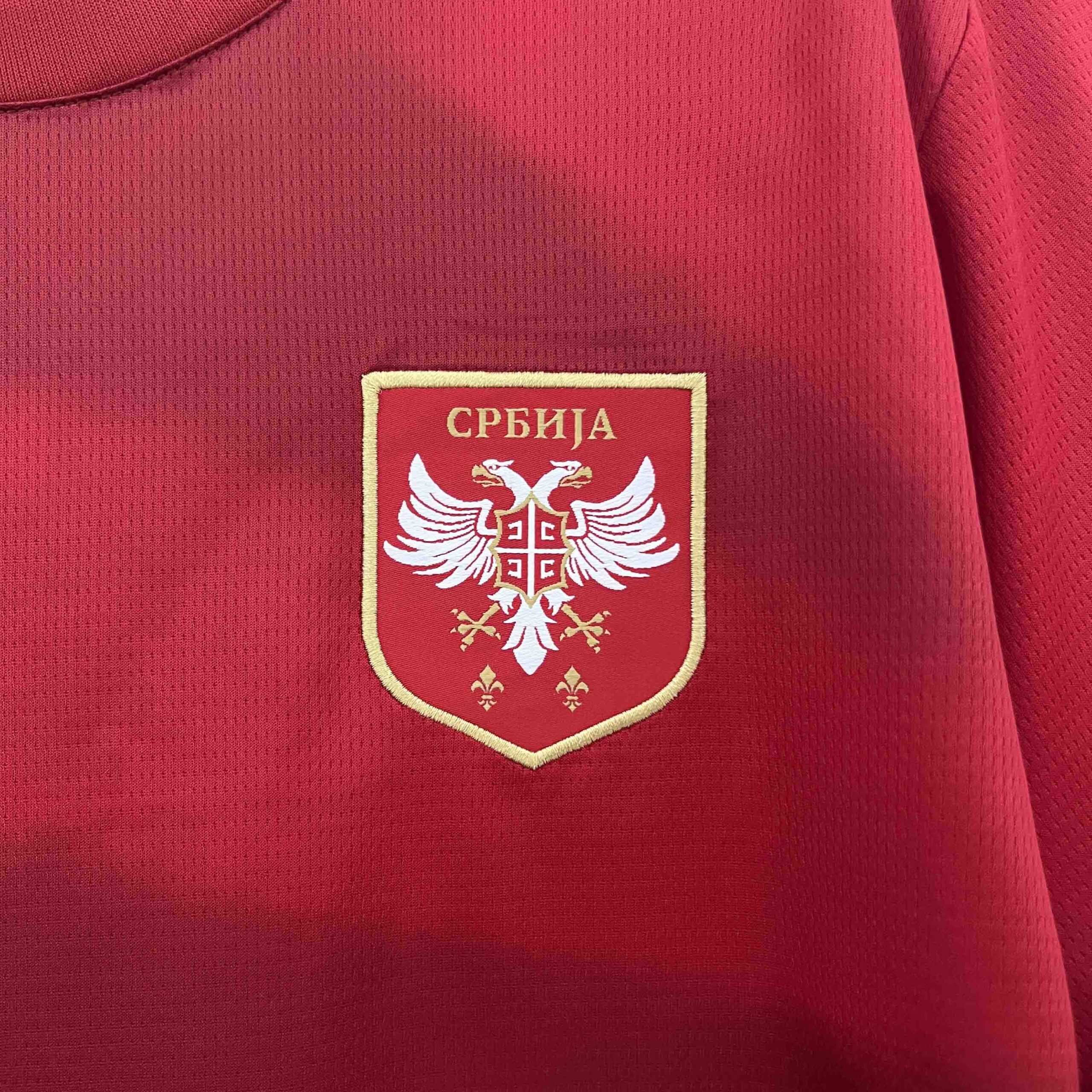 2024 Serbia Home Fans Jersey - Image 2