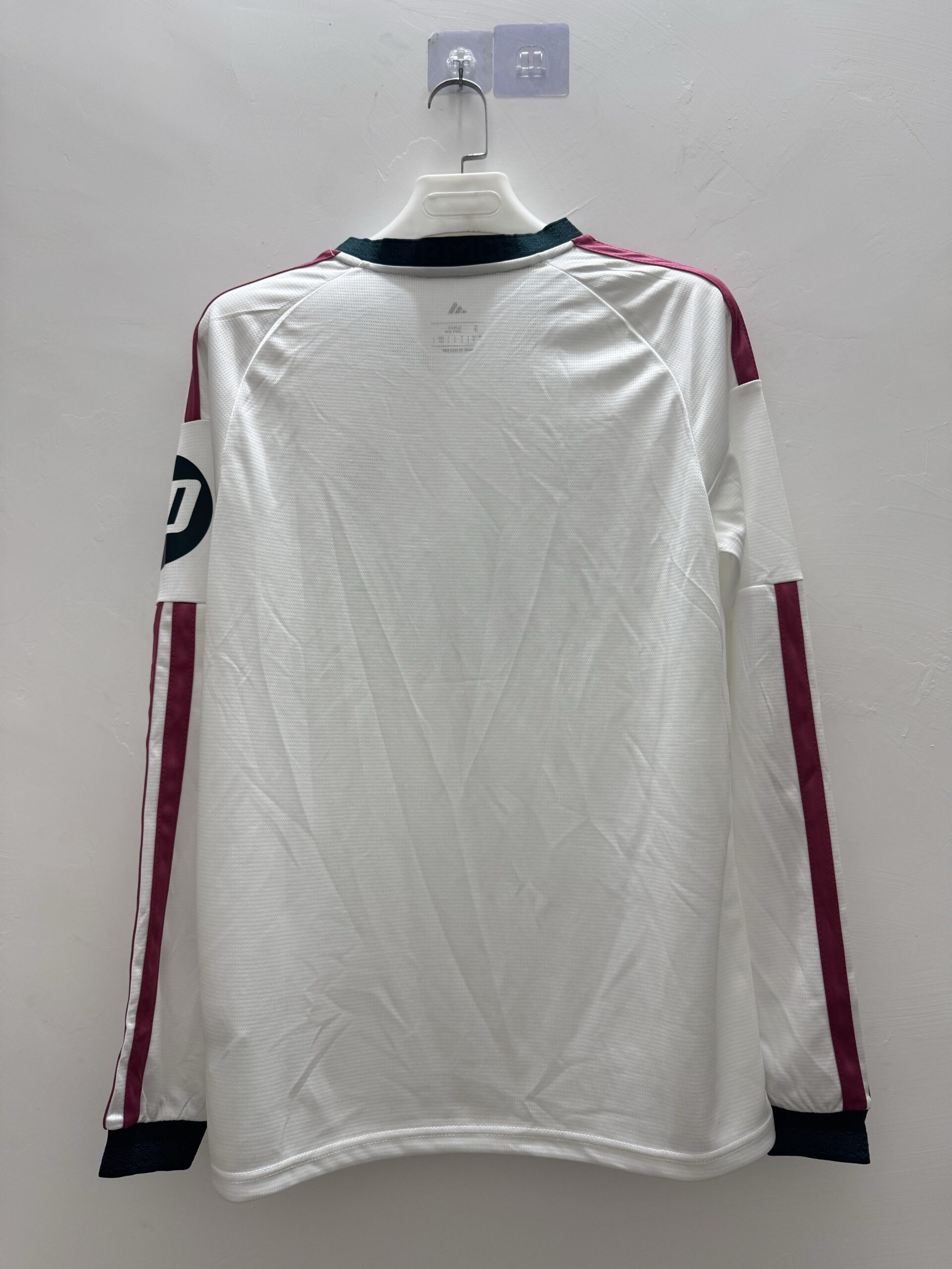 26-27 Real Madrid Home Fans Long Sleeve Jersey - Image 2