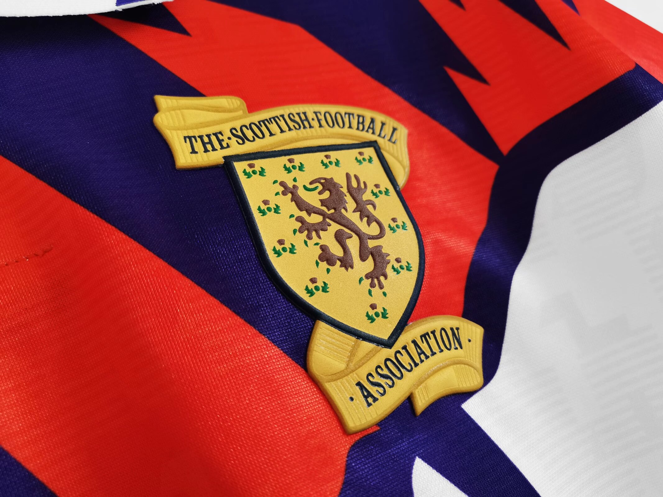 91-93 Scotland Away Retro Jersey - Image 4