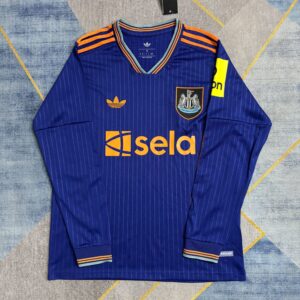 25-26 Newcastle United Away Long Sleeve Fans Jersey