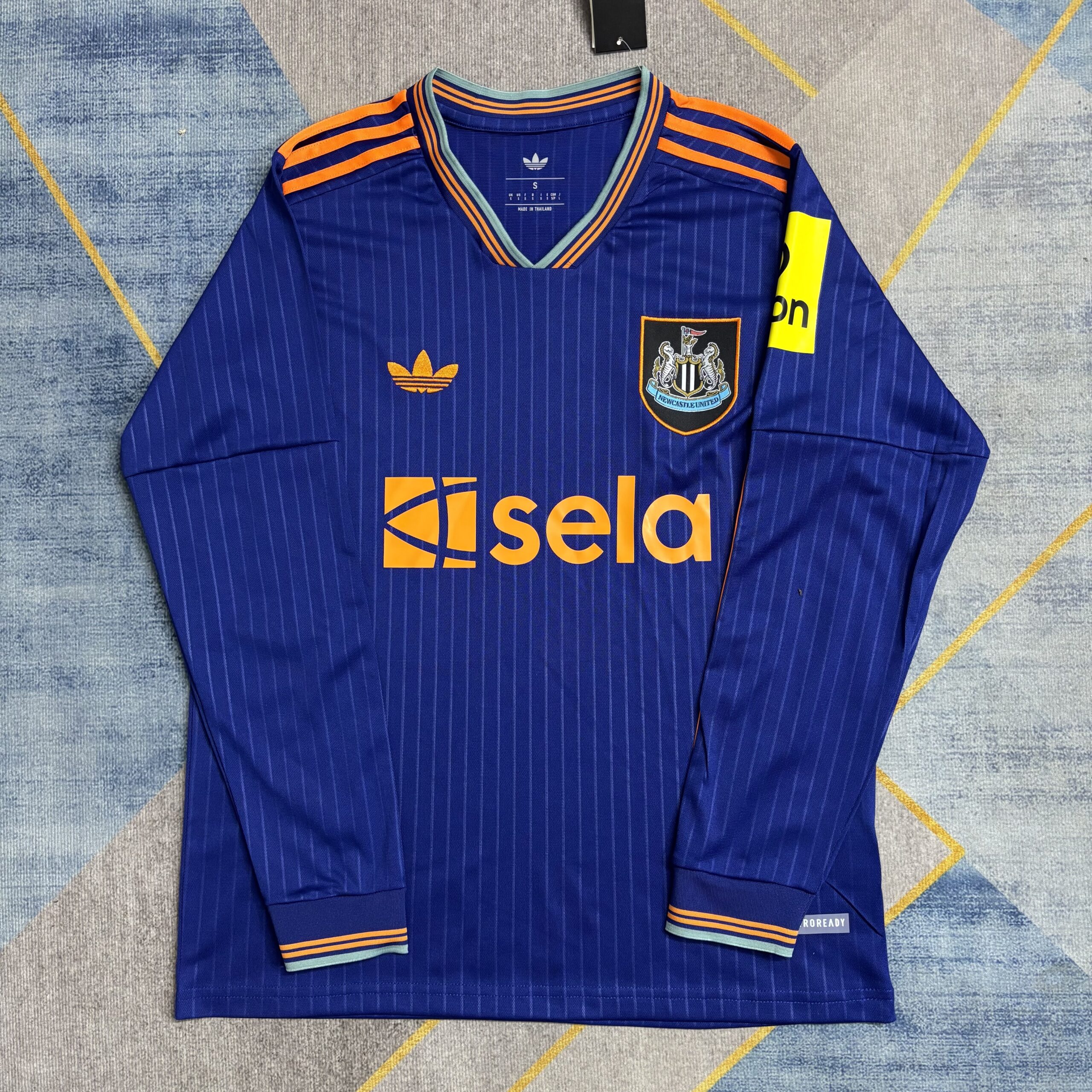 25-26 Newcastle United Away Long Sleeve Fans Jersey