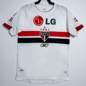 07-08 Sao Paulo Home Retro Jersey