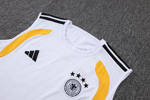 2026 Germany White Training Vest Suit - Image 4