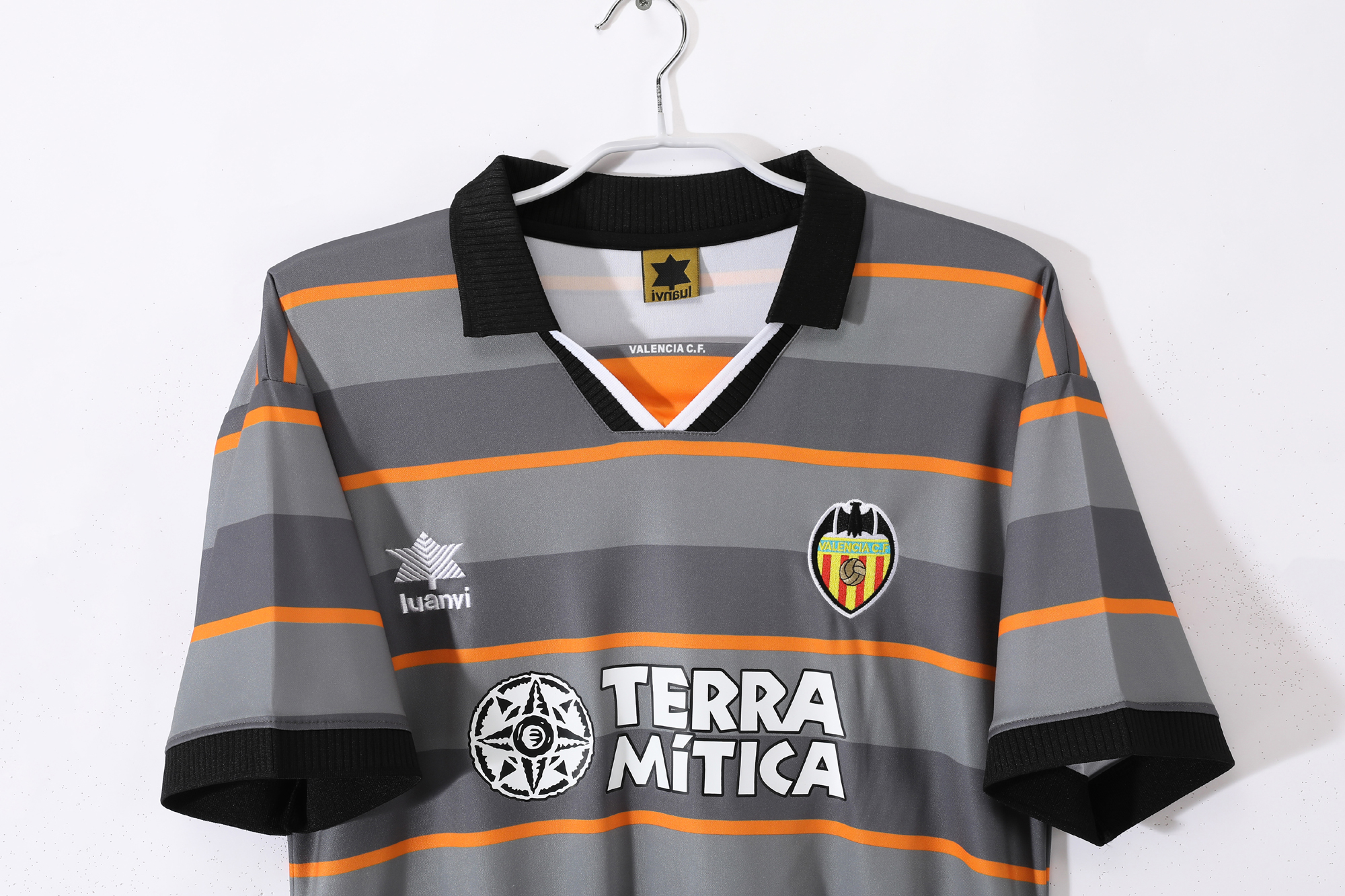 99-00 Valencia Third Away Retro Jersey - Image 3
