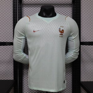 2026 France Away Long Sleeve Player Jersey
