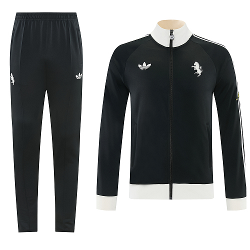26-27 Juventus Black Jacket Suit - Image 2