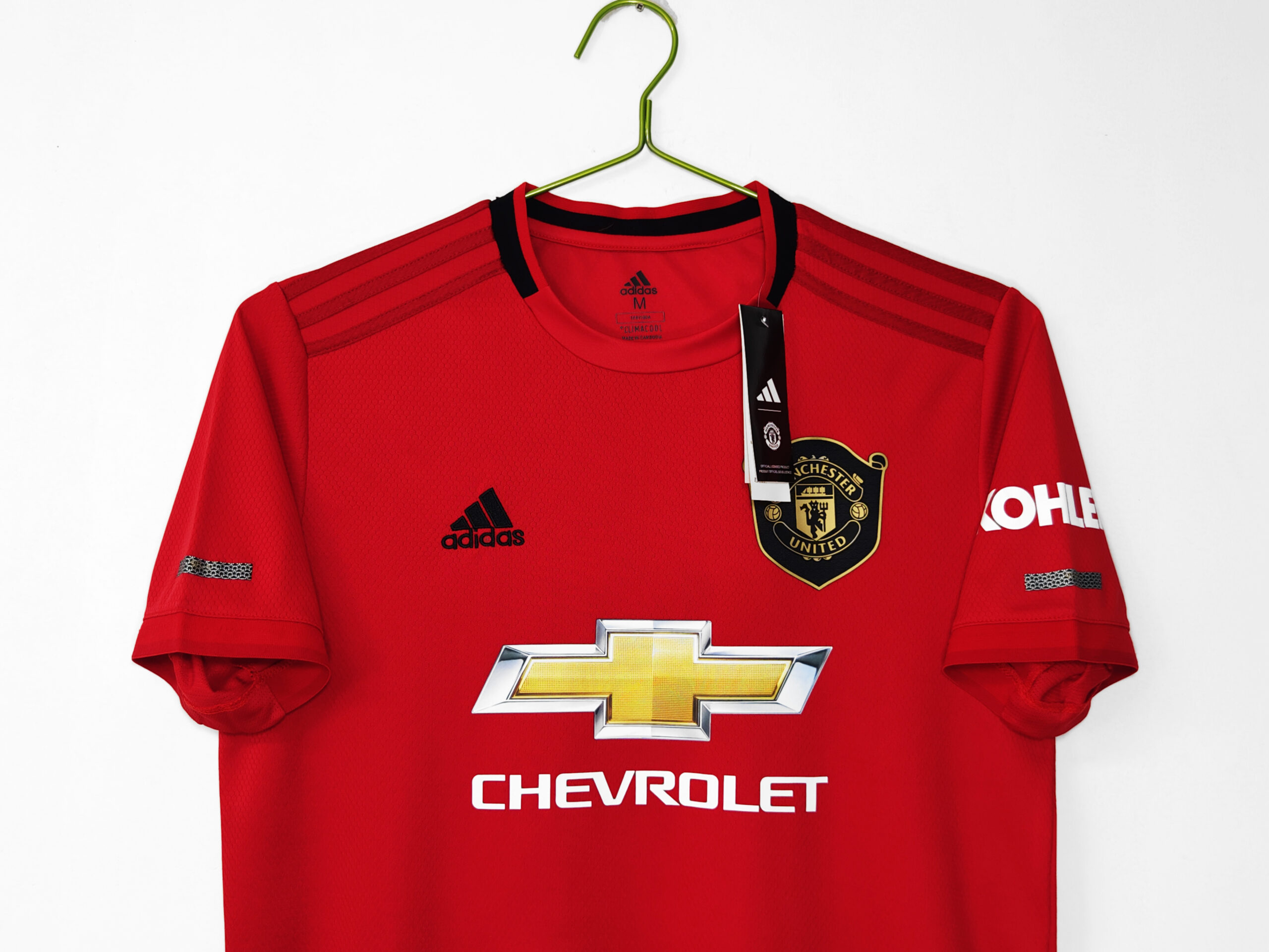 19-20 Manchester United Home Retro Jersey - Image 2