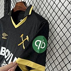 25-26 West Ham United Black Fans Jersey - Image 2