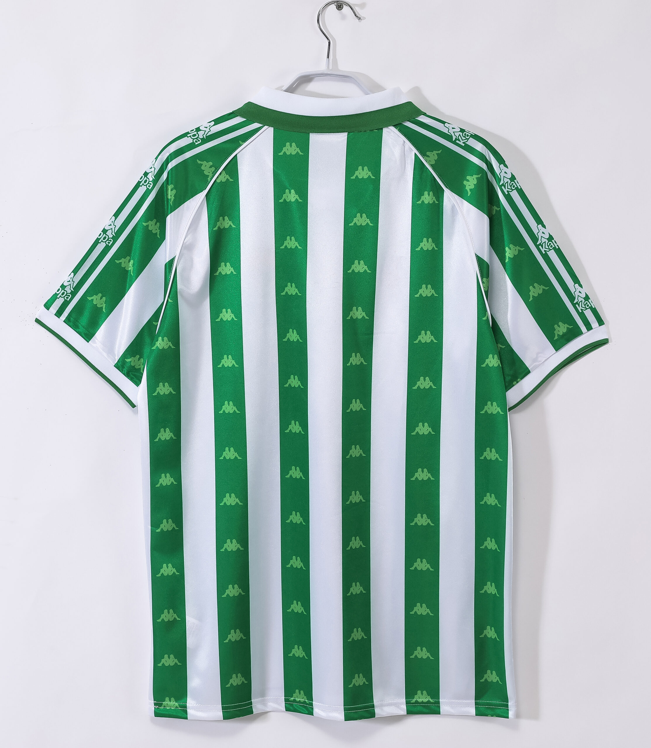 95-97 Real Betis Home Retro Jersey with Chest advertisement - Image 8