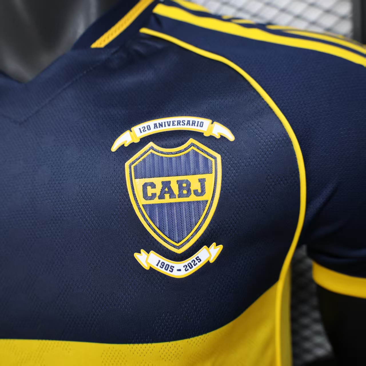 25-26 Boca Juniors Home Player Jersey - Image 4