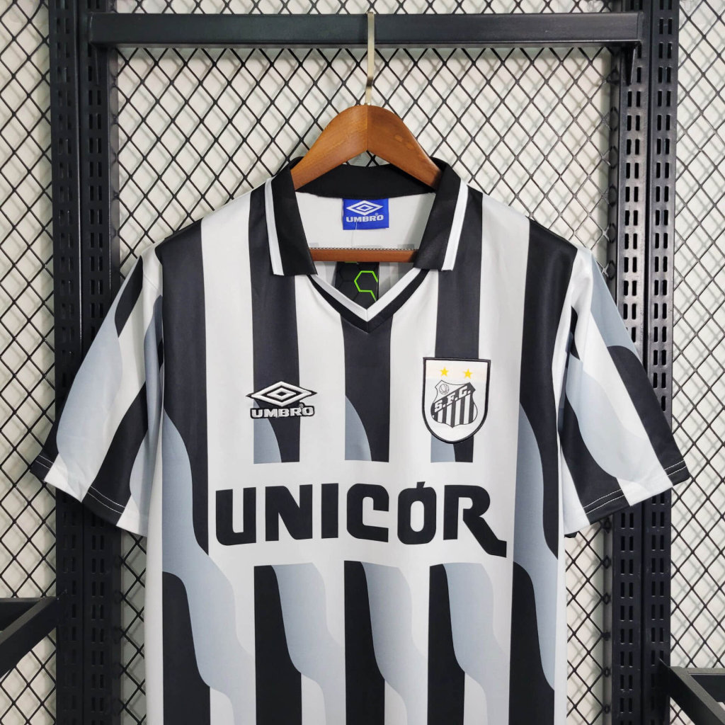 1998 Santos Away Retro Jersey - Image 3