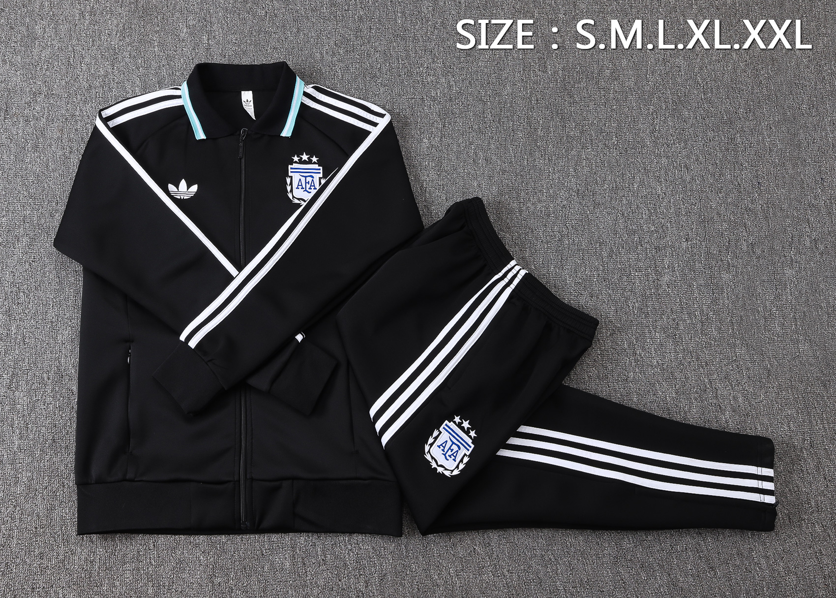 2026 Argentina Black Jacket Suit - Image 3