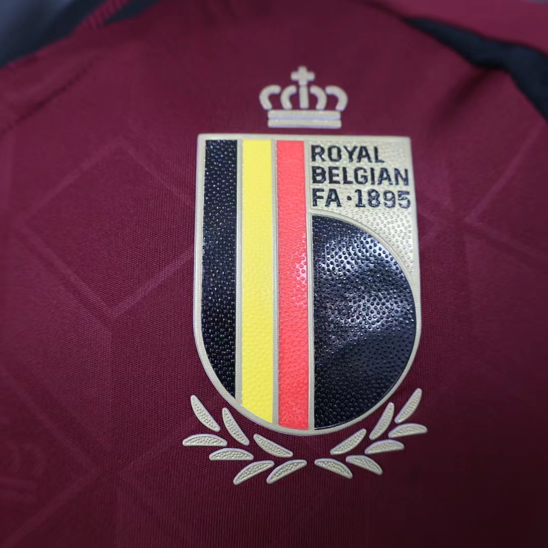 2024 Belgium Home Player version Jersey - Image 2