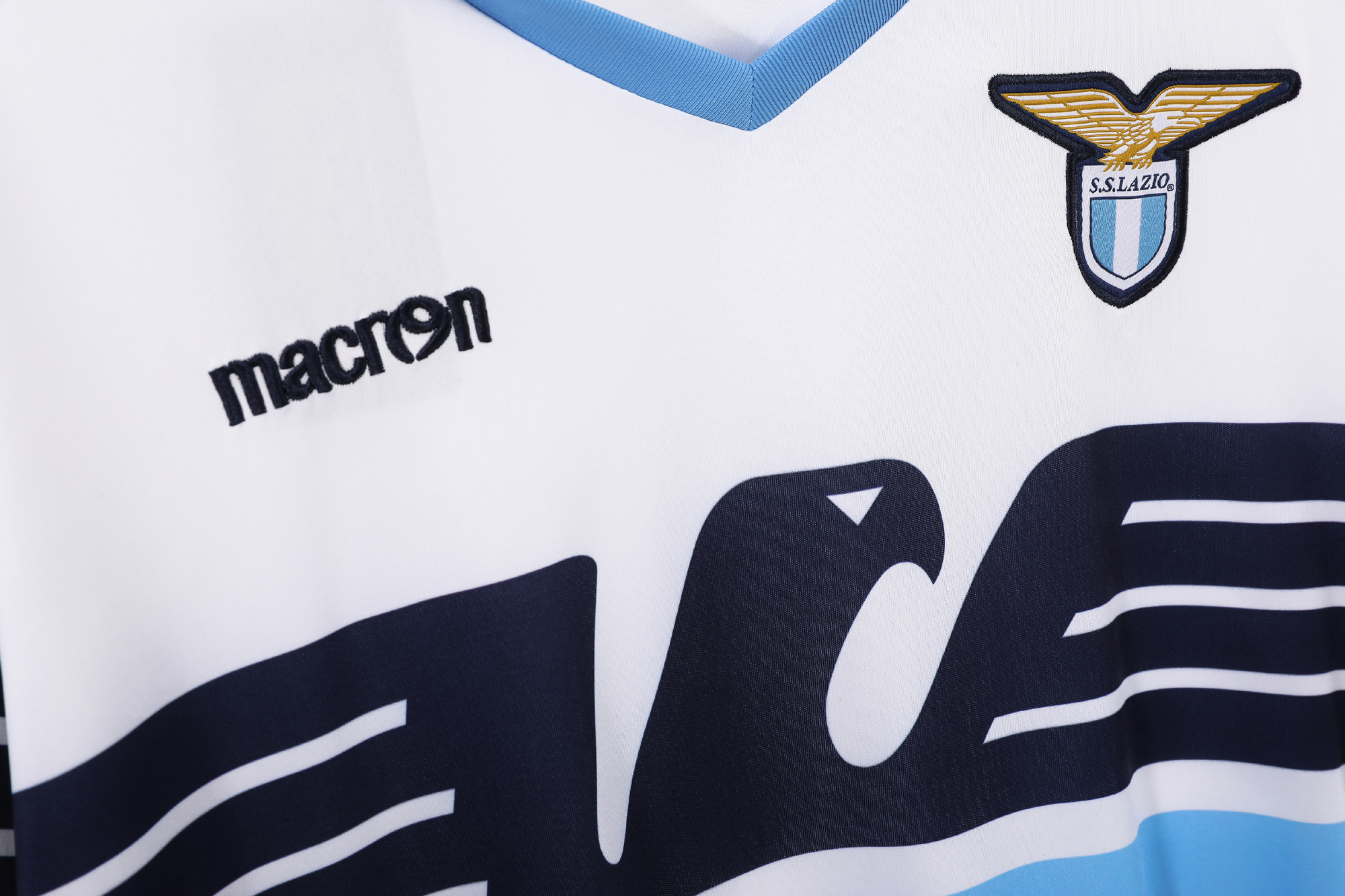 14-15 Lazio Home Retro Jersey - Image 5