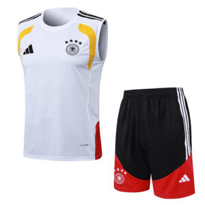 2026 Germany White Training Vest Suit/2026